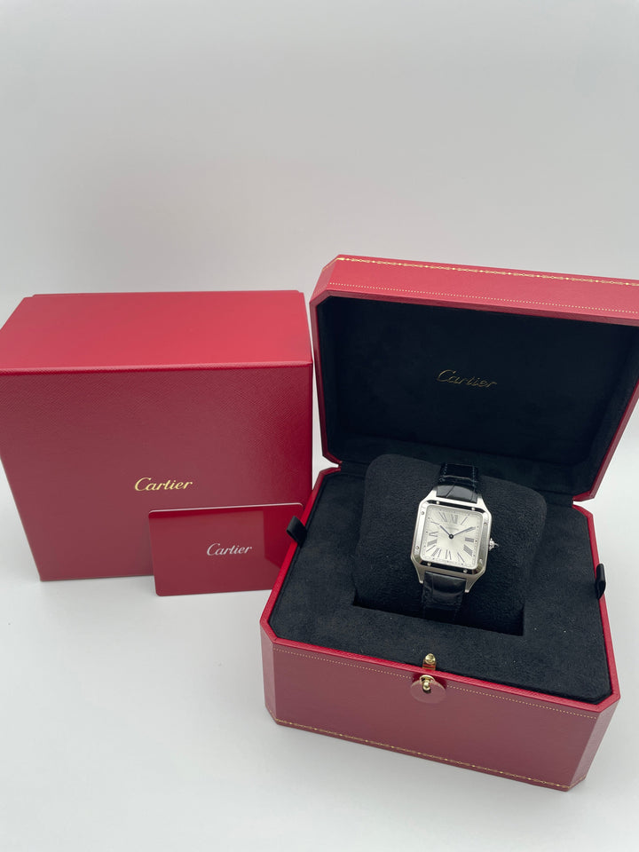 カルティエ　サントス デュモン LM　Santos-Dumont watch