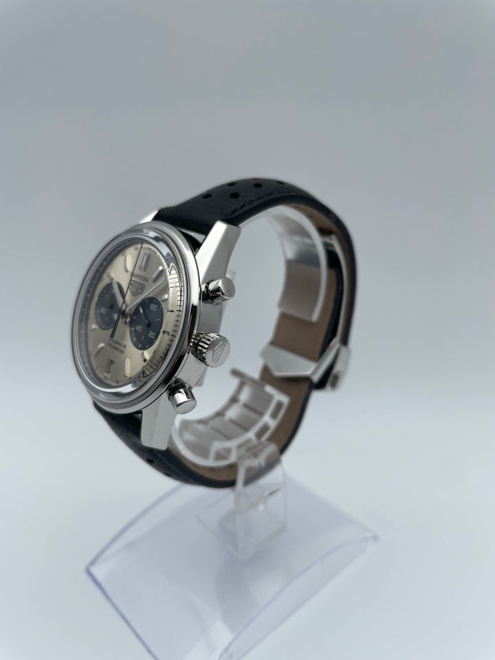 タグホイヤー カレラ キャリバー18クロノグラフ テレメーターグラスボックス