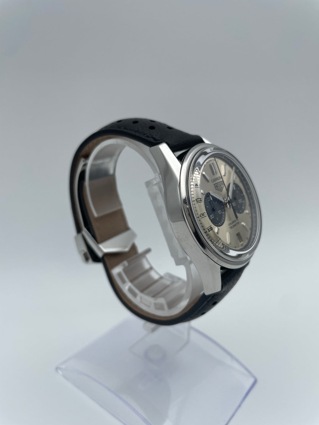 タグホイヤー カレラ キャリバー18クロノグラフ テレメーターグラスボックス