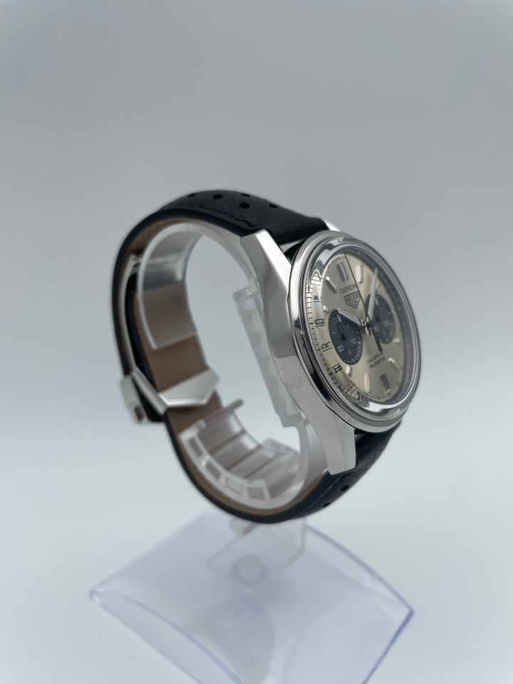 タグホイヤー カレラ キャリバー18クロノグラフ テレメーターグラスボックス