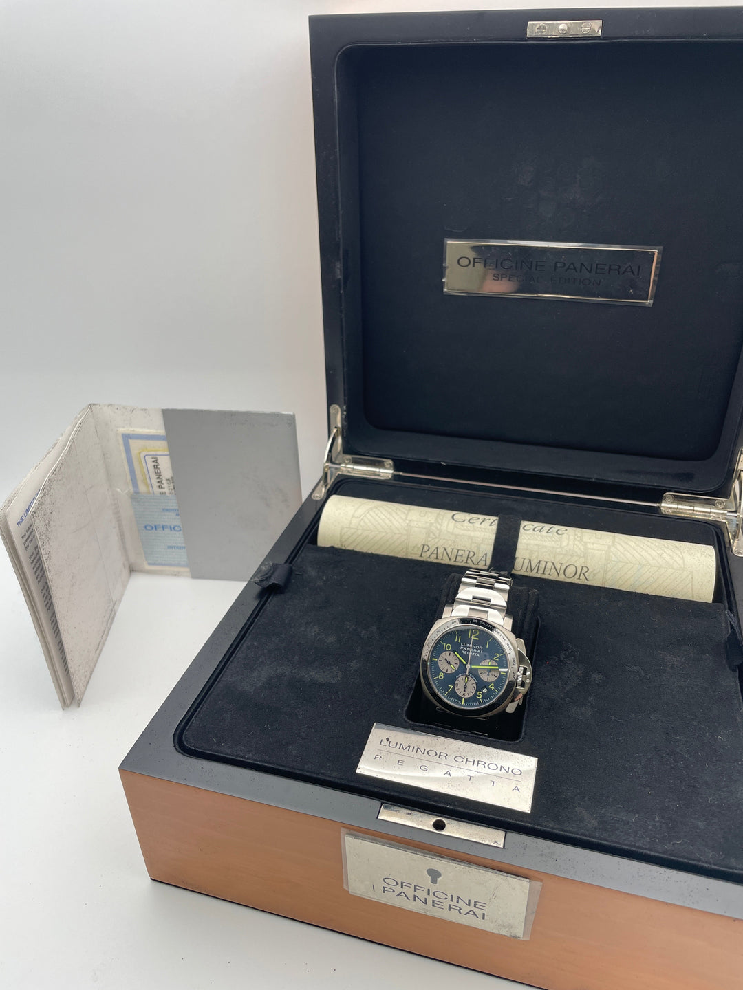 パネライ ルミノール クロノグラフ レガッタ 2003