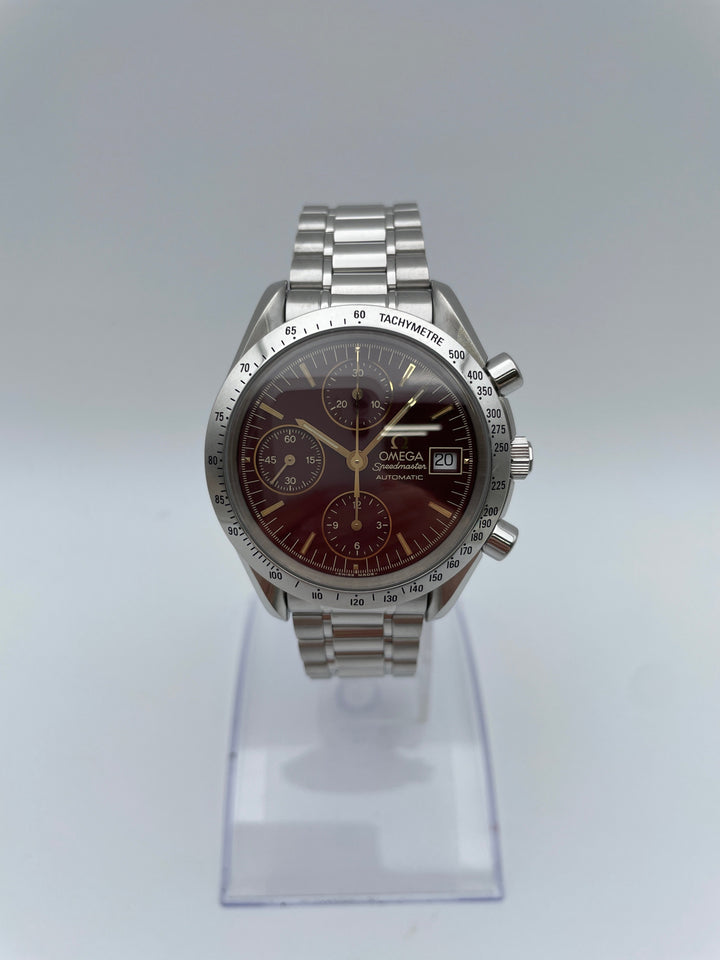 スピードマスター デイト 丸井限定 ワインレッド